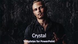  Presentation with black man fashion - Cool new presentation theme with iroquis - portrait of a punk man backdrop and a wine colored foreground