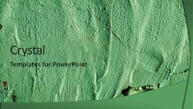  Presentation with rustic - PPT theme with irregularity - closeup of a rustic green background and a seafoam green colored foreground