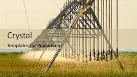  Presentation with sprinkler system - Amazing presentation design having an anemone hermit crab backdrop and a violet colored foreground