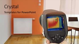  Presentation with loss - Amazing presentation design having irs - heat loss detection in central backdrop and a coral colored foreground