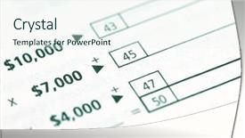  Presentation with tax audit - Amazing PPT theme having irs audit - tax forms backdrop and a  colored foreground