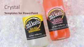  Presentation with alcoholic - Presentation theme featuring irvine-ca-august-15-2016 background and a coral colored foreground