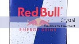  Presentation with energy drink - Slide set featuring irvine-ca-february-06-2014 background and a light blue colored foreground