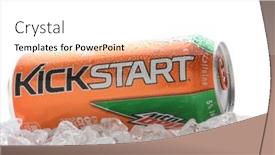  Presentation with energy drink - Amazing slide set having irvine-ca-february-7-2015 backdrop and a white colored foreground