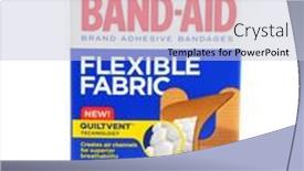  Presentation with bandages - Beautiful slide set featuring irvine-ca-january-21-2013 backdrop and a light blue colored foreground