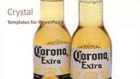  Presentation with corona - Colorful slide set enhanced with irvine-ca-may-27-2014 backdrop and a cream colored foreground