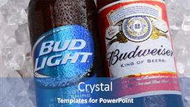  Presentation with budweiser - Presentation theme enhanced with irvine-ca-may-27-2014 background and a ocean colored foreground