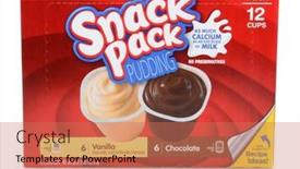  Presentation with pudding - Audience pleasing presentation theme consisting of irvine-ca-september-12-2014 backdrop and a coral colored foreground