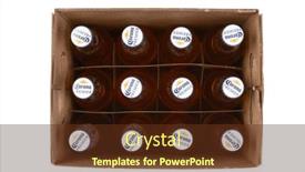  Presentation with lid - Presentation design featuring irvine-california-10-mar-2020 background and a tawny brown colored foreground