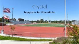  Presentation with high school - Beautiful slide set featuring irvine-california-16-april-2020 backdrop and a light blue colored foreground