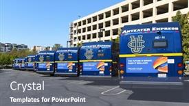  Presentation with electric fuel cell - Presentation theme consisting of irvine-california-16-april-2020 background and a gray colored foreground