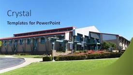  Presentation with recreation - Slide set having irvine-california-16-april-2020 background and a light blue colored foreground