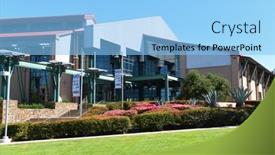  Presentation with recreation - Presentation design enhanced with irvine-california-16-april-2020 background and a light blue colored foreground