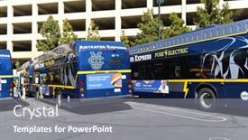  Presentation with electric fuel cell - Slide set enhanced with irvine-california-16-april-2020 background and a gray colored foreground
