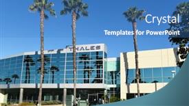  Presentation with digital identity - Colorful presentation theme enhanced with irvine-california-25-april-2020 backdrop and a teal colored foreground