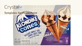  Presentation with ice cream cones - 