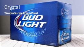  Presentation with bud - Theme enhanced with irvine-california-december-4-2014 background and a teal colored foreground