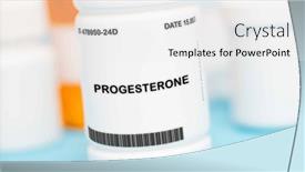  Presentation with hormone - PPT theme enhanced with is-a-hormone-used background and a white colored foreground