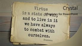  Presentation with enlightenment - Cool new theme with is a state of war backdrop and a coral colored foreground