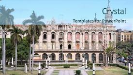  Presentation with unesco - PPT theme enhanced with is a unesco world heritage background and a light blue colored foreground