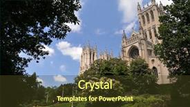  Presentation with gothic cathedral - Presentation theme with is also used for interfaith background and a tawny brown colored foreground