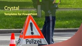  Presentation with blocked - Beautiful slides featuring summer holidays travel people and backdrop and a light gray colored foreground