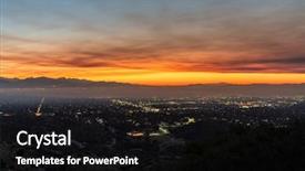  Presentation with november - PPT theme featuring is from the woolsey fire background and a black colored foreground