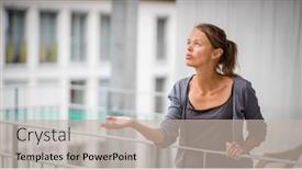  Presentation with weather - Theme having is-it-going-to-rain background and a mint green colored foreground