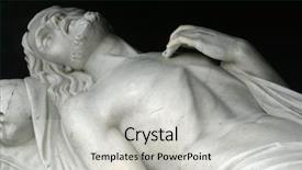  Presentation with jesus empty tomb - PPT theme with is laid in the tomb background and a light gray colored foreground