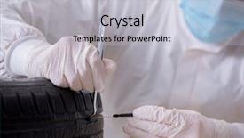  Presentation with car accident - Theme featuring is looking at car accident background and a light gray colored foreground