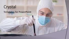  Presentation with car accident - Beautiful slide deck featuring is looking at car accident backdrop and a light gray colored foreground