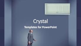  Presentation with closed - Audience pleasing slide set consisting of is looking at the closed backdrop and a  colored foreground