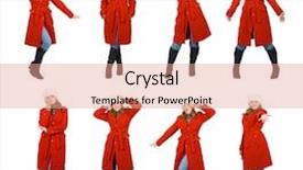  Presentation with personality - Presentation design enhanced with is mine my big personality background and a coral colored foreground