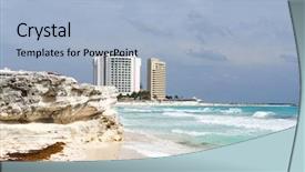  Presentation with mexico cancun - Cool new slides with is one of the best backdrop and a light blue colored foreground