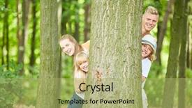  Presentation with hide - Audience pleasing slides consisting of is playing hide and seek backdrop and a mint green colored foreground