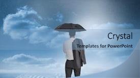  Presentation with horizon - Colorful PPT layouts enhanced with is standing on a labyrinth backdrop and a light blue colored foreground