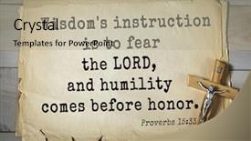  Presentation with top 150 - Beautiful presentation featuring is to fear the lord backdrop and a mint green colored foreground