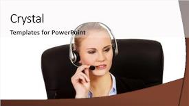  Presentation with hear - Presentation having is trying to hear something background and a  colored foreground