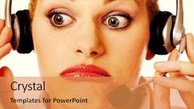  Presentation with hear - Presentation enhanced with is trying to hear something background and a  colored foreground