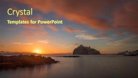  Presentation with early adulthood - Slide deck featuring ischia-italy-coastal-landscape background and a tawny brown colored foreground