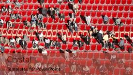  Presentation with mosque iran - Presentation theme enhanced with isfahan-iran-november-30-2007 background and a red colored foreground
