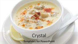  Presentation with turkish - Presentation theme featuring iskembe corbasi turkish traditional hangover background and a  colored foreground