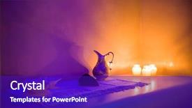  Presentation with relaxation - Theme with islam - interior of turkish sauna classic background and a violet colored foreground