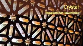  Presentation with cordoba - Colorful presentation theme enhanced with islam christianity - la mezquita window - cordoba backdrop and a tawny brown colored foreground
