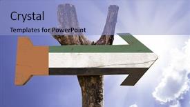  Presentation with abu dhabi united arab emirates - Colorful slide deck enhanced with islam economy - united arab emirates wooden sign backdrop and a light blue colored foreground