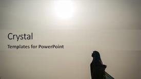  Presentation with woman muslim - Colorful PPT layouts enhanced with islam free - silhouette of muslim woman backdrop and a soft green colored foreground