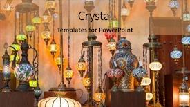  Presentation with lanterns - Cool new slide deck with islam market - arab street lanterns in dubai backdrop and a coral colored foreground