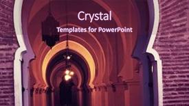  Presentation with decor - Theme enhanced with islam plants - moroccan decor background and a tawny brown colored foreground