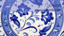  Presentation with tile - Beautiful PPT theme featuring islam plants - tile design in a mosque backdrop and a teal colored foreground