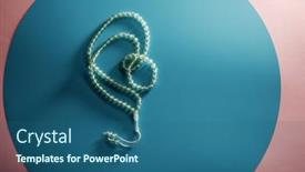  Presentation with prayer islam - PPT layouts having islam-prayer-beads-against-blue background and a ocean colored foreground